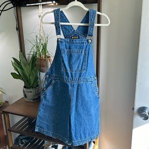 womens denim overall shorts